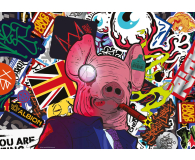 GOOD LOOT Watch Dogs Legion: Pig Mask Puzzle 1000 - 648535 - zdjęcie 3